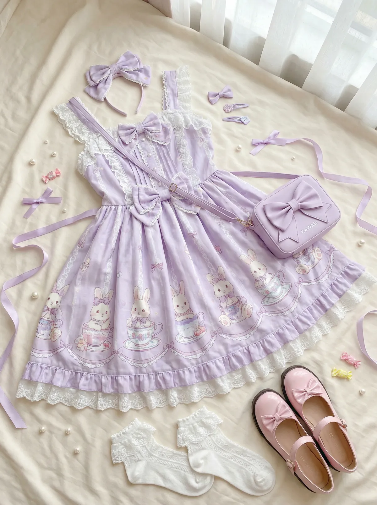 橙色光芒光遇 Lolita穿搭灵感分享